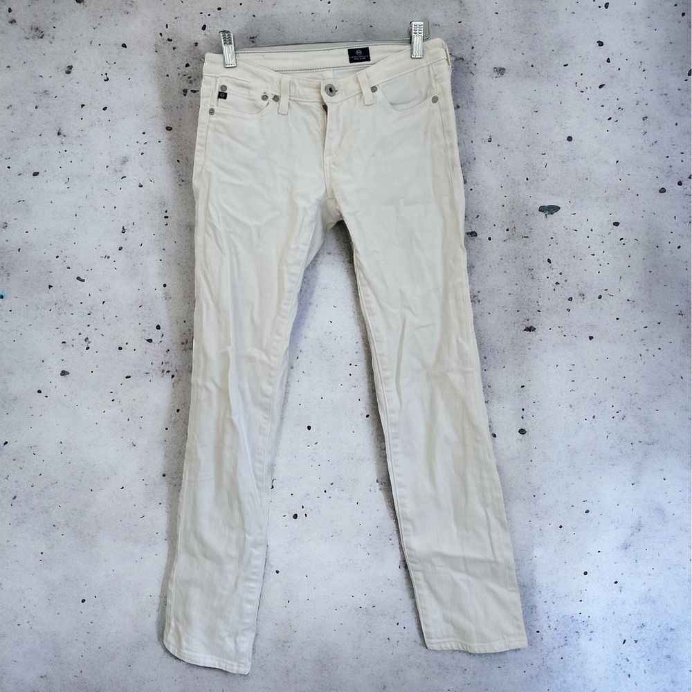 ag adriano goldschmied Size 25R White Jeans Denim Fashion Spring Summer Deals